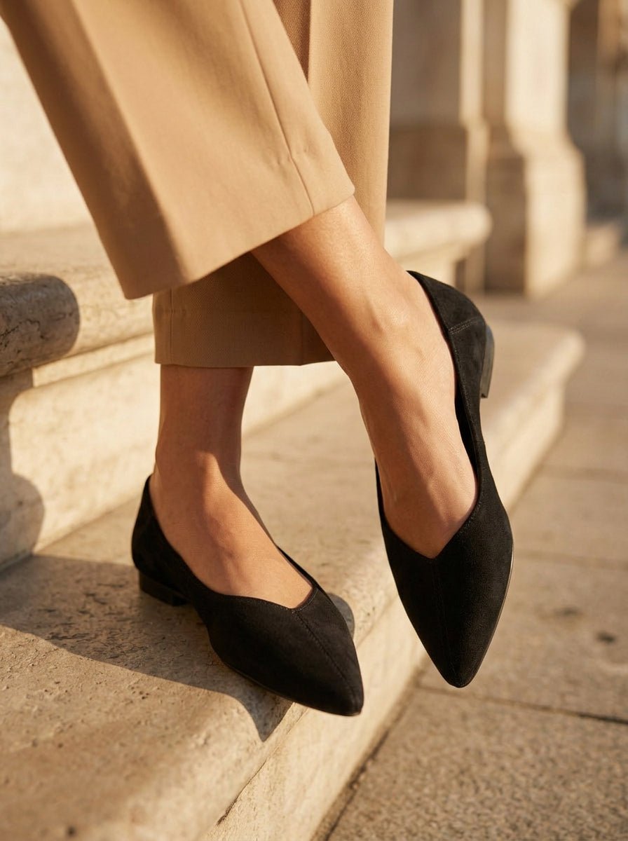 Elara Black Suede - WORKSHOP