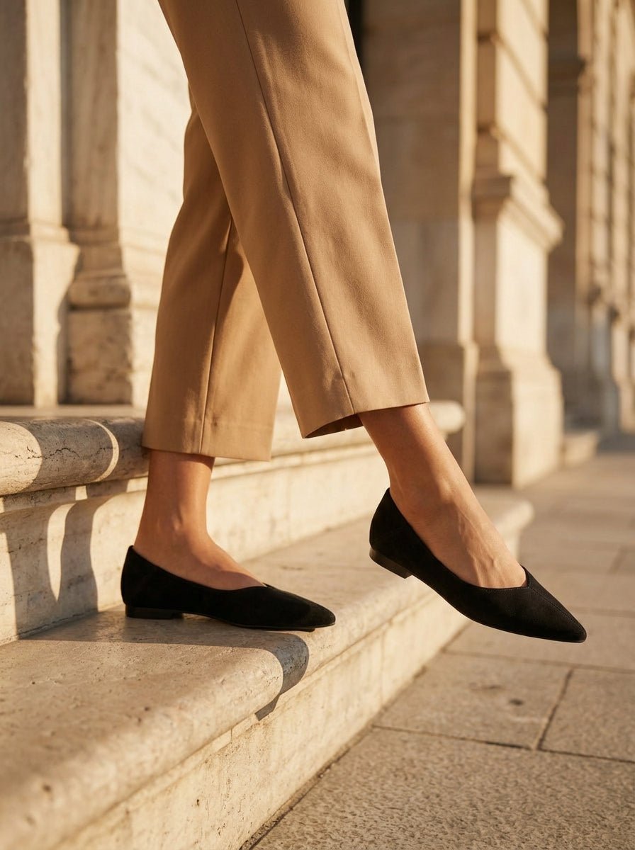 Elara Black Suede - WORKSHOP