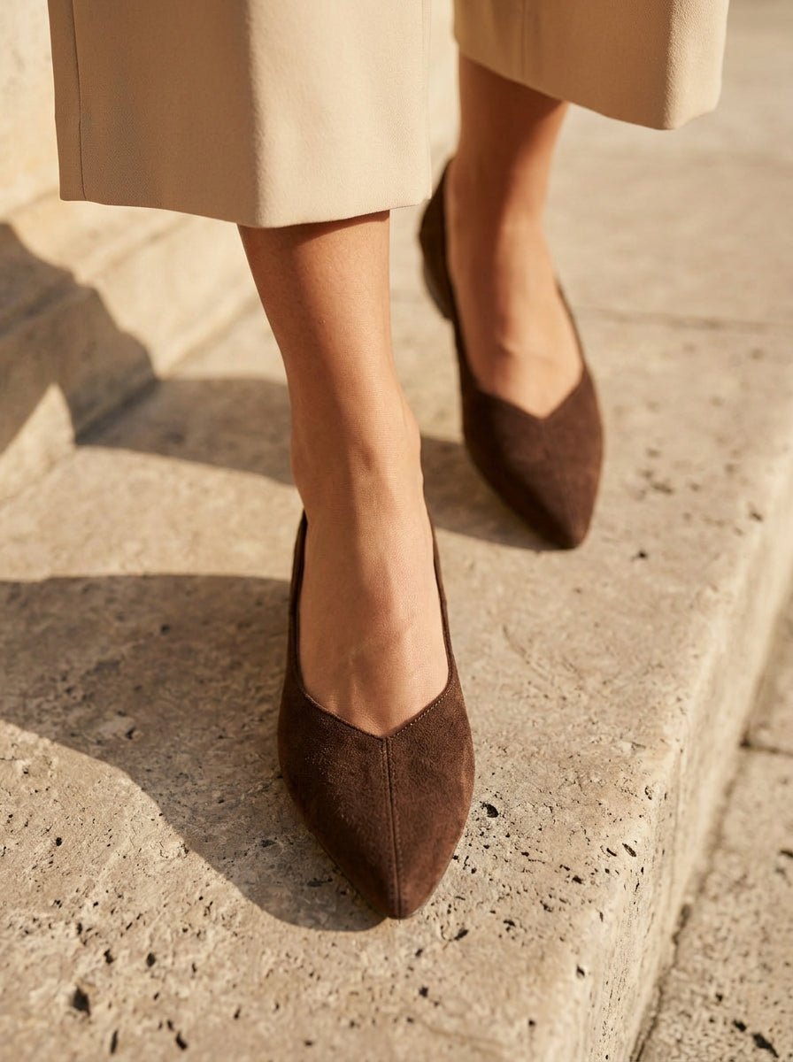 Elara Brown Suede - WORKSHOP
