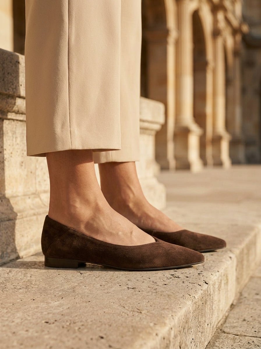 Elara Brown Suede - WORKSHOP