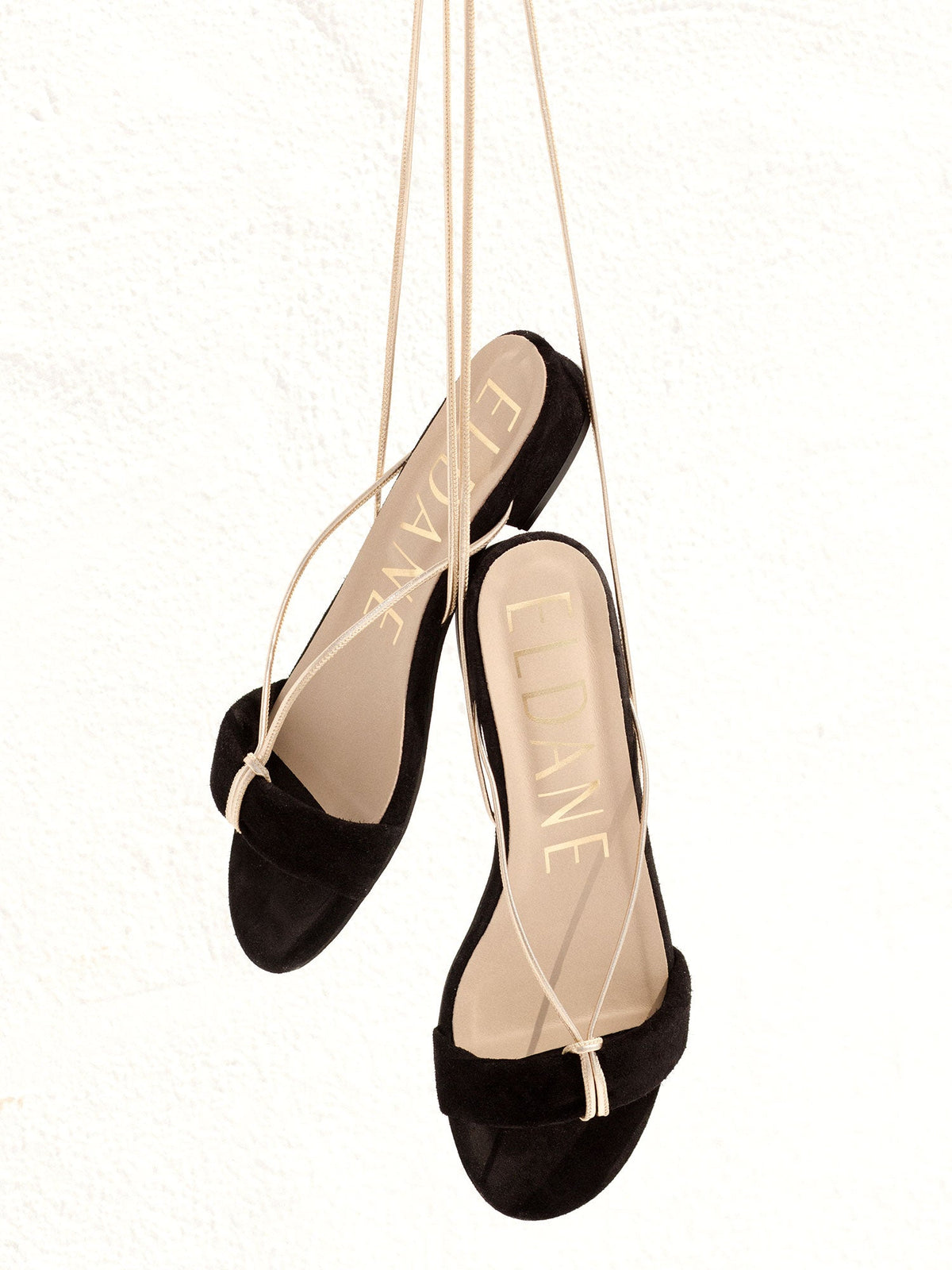 Ella Black Sandals - Workshop