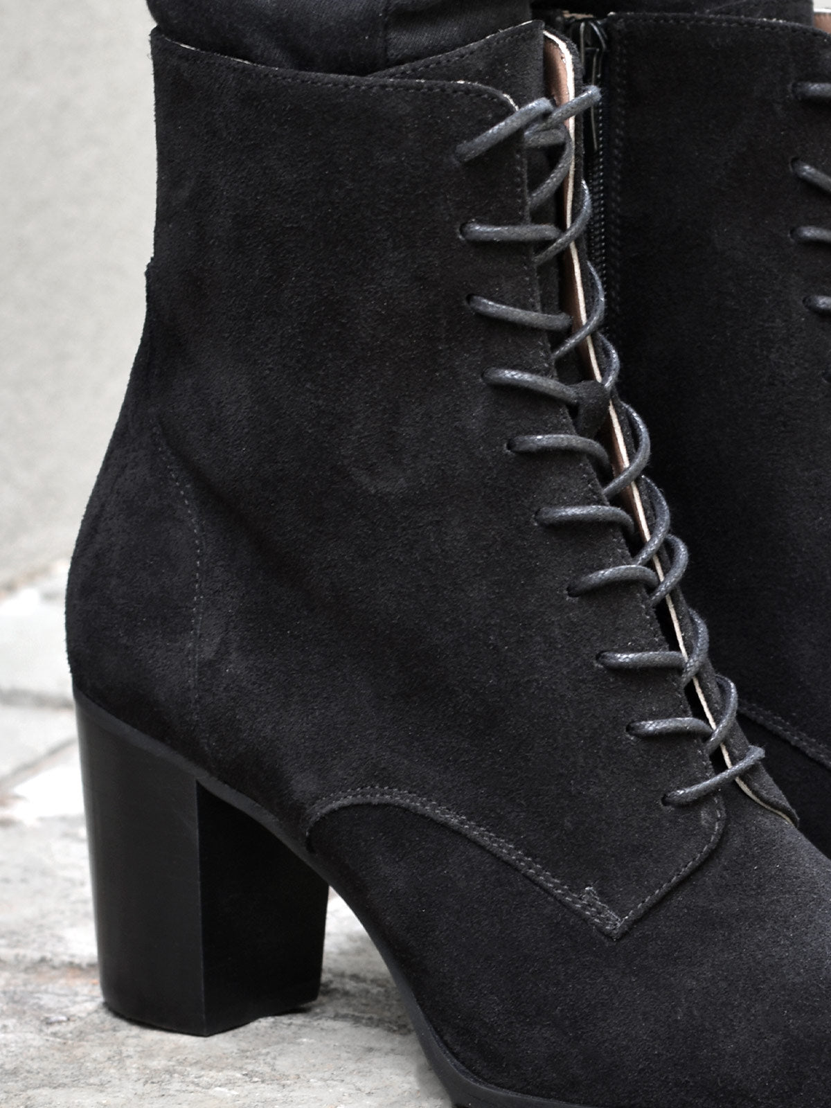 Londyn Black Suede - Workshop