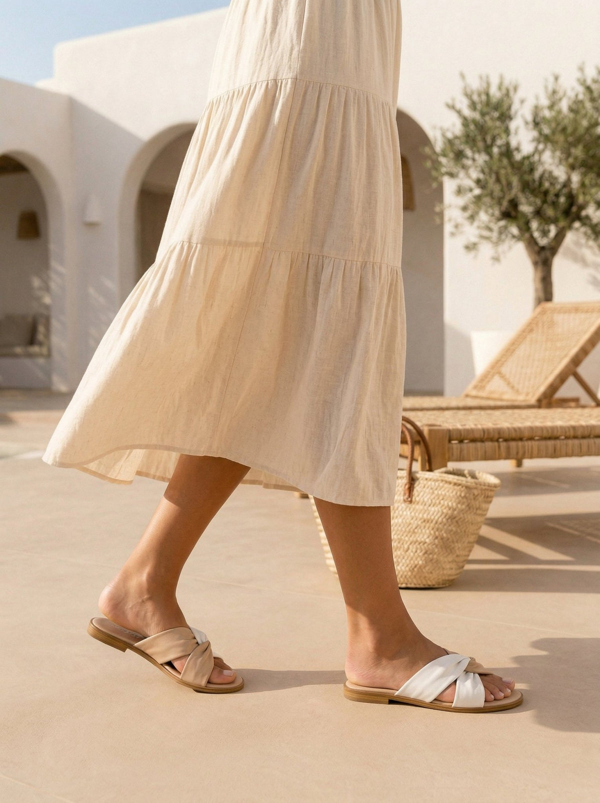 Nancy White &amp; Sand Sandals - WORKSHOP